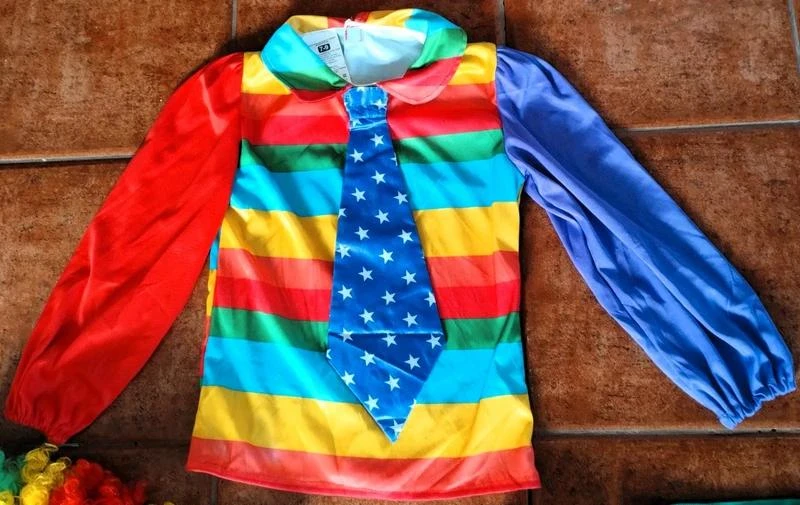 Disfraz de Carnaval Halloween 7-9 Años Payaso Accesorios – photo 6